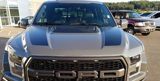 2015 et plus Musclecar truck Hood Spear Stripes