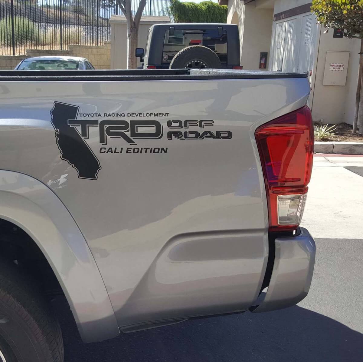 Toyota Tacoma Trd Off Road Bed Sticker Sticker Tundra Truck Racing Development