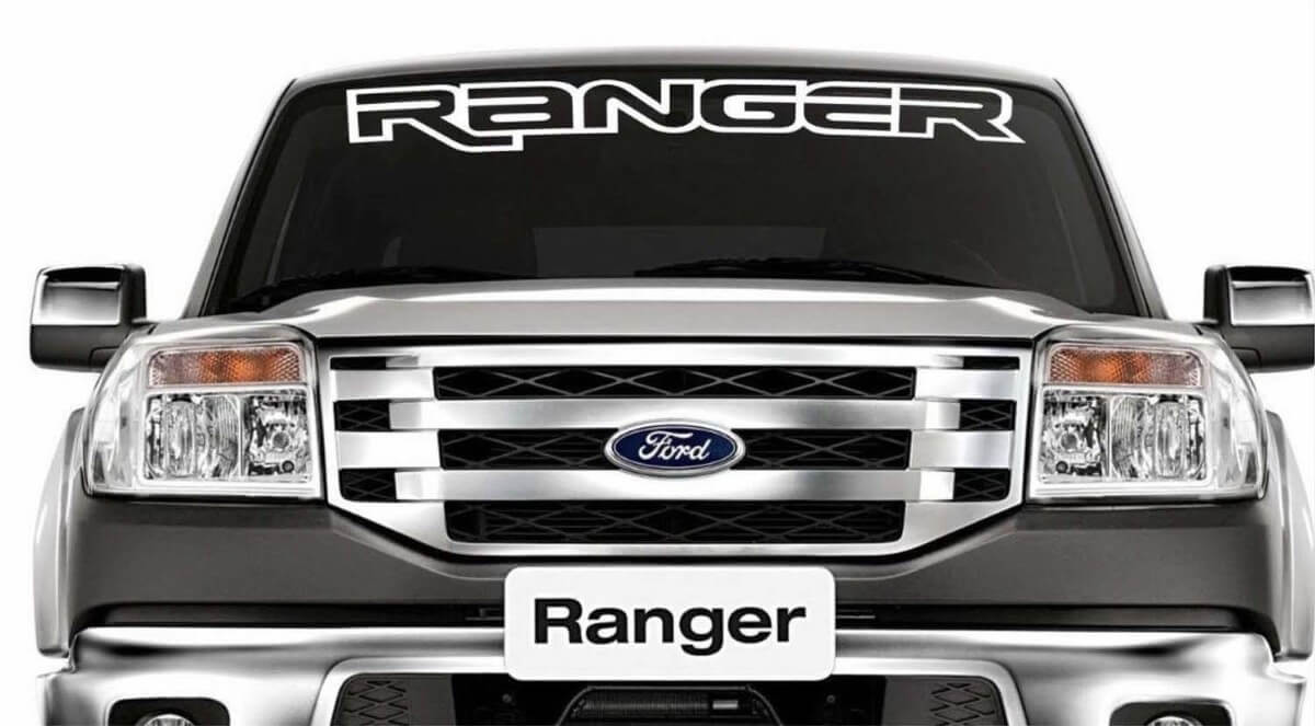 1950-2017 Ford Ranger vinyle pare-brise corps autocollant autocollant nouveau personnalisé