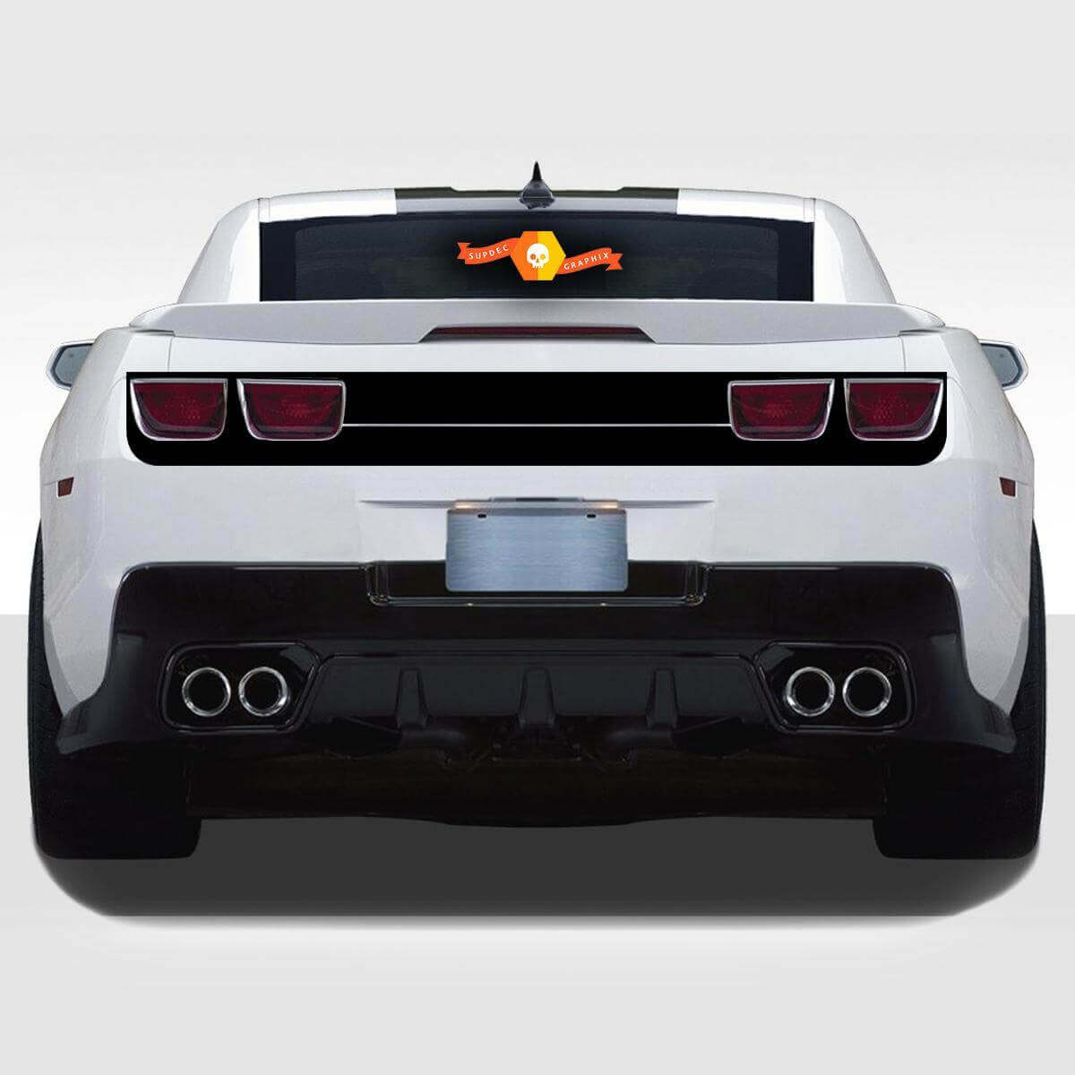 Kit de décalques vinyle pour occultation du bouclier arrière pour Chevrolet Camaro 2010-2013