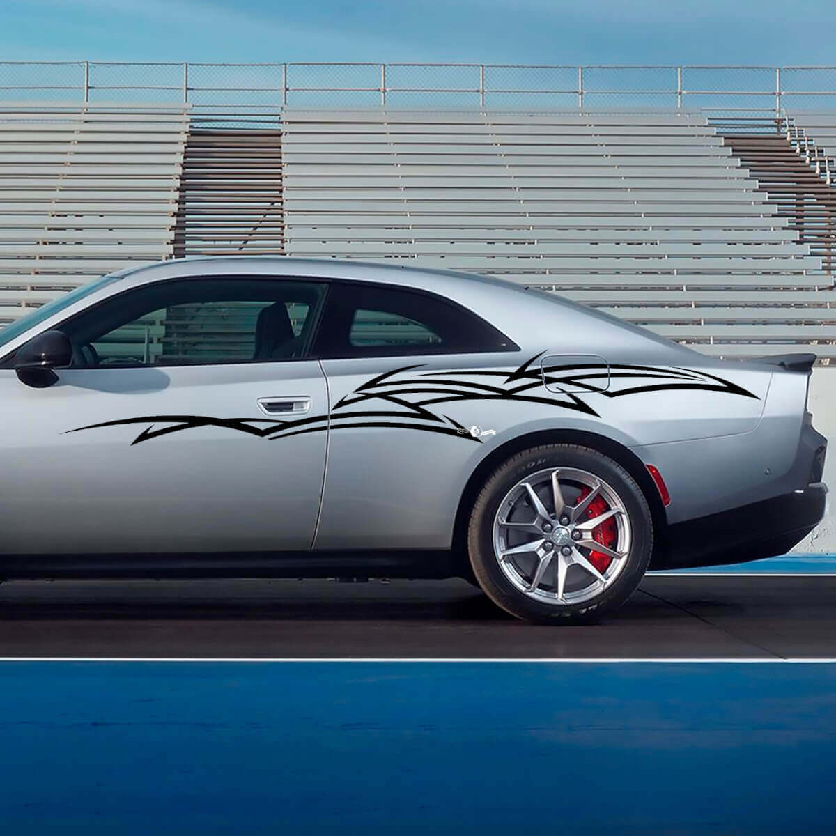 FORD MUSTANG 2015-2020 BANDES SPORT SUR LE DESSUS ET SUR LES CÔTÉS