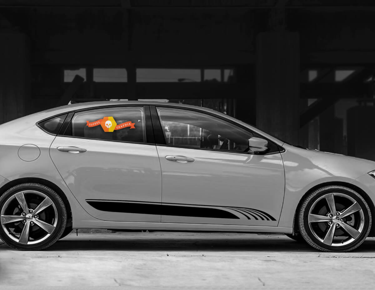 Dodge Dart 2013 -2020 Bandes latérales du panneau bas de porte bas de caisse