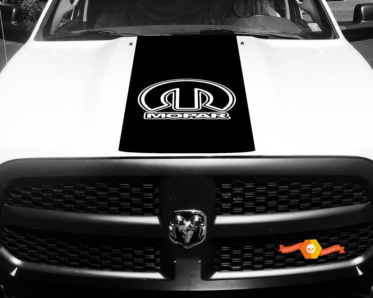 Dodge Ram 1500 2500 3500 Vinyl Racing Stripe RAM Dodge Hood Stickers Autocollants #22
