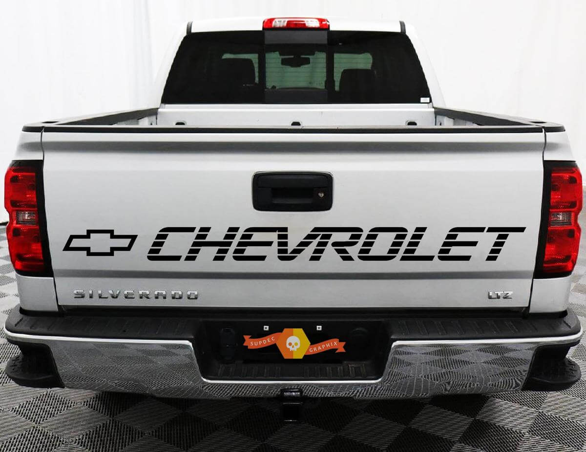Autocollant Lettrage Hayon Chevrolet Pour Camions Chevy Id 8303 Autocollant Lettrage Hayon Chevrolet Pour Camions Chevy Id 8303