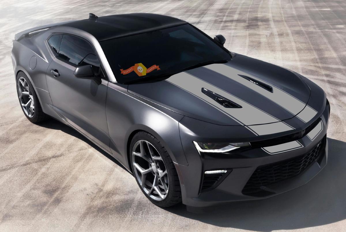 Camaro Pin Stripe Rally Vinyl Autocollants Racing Stripes SS RS Cabriolet 2016-2018
