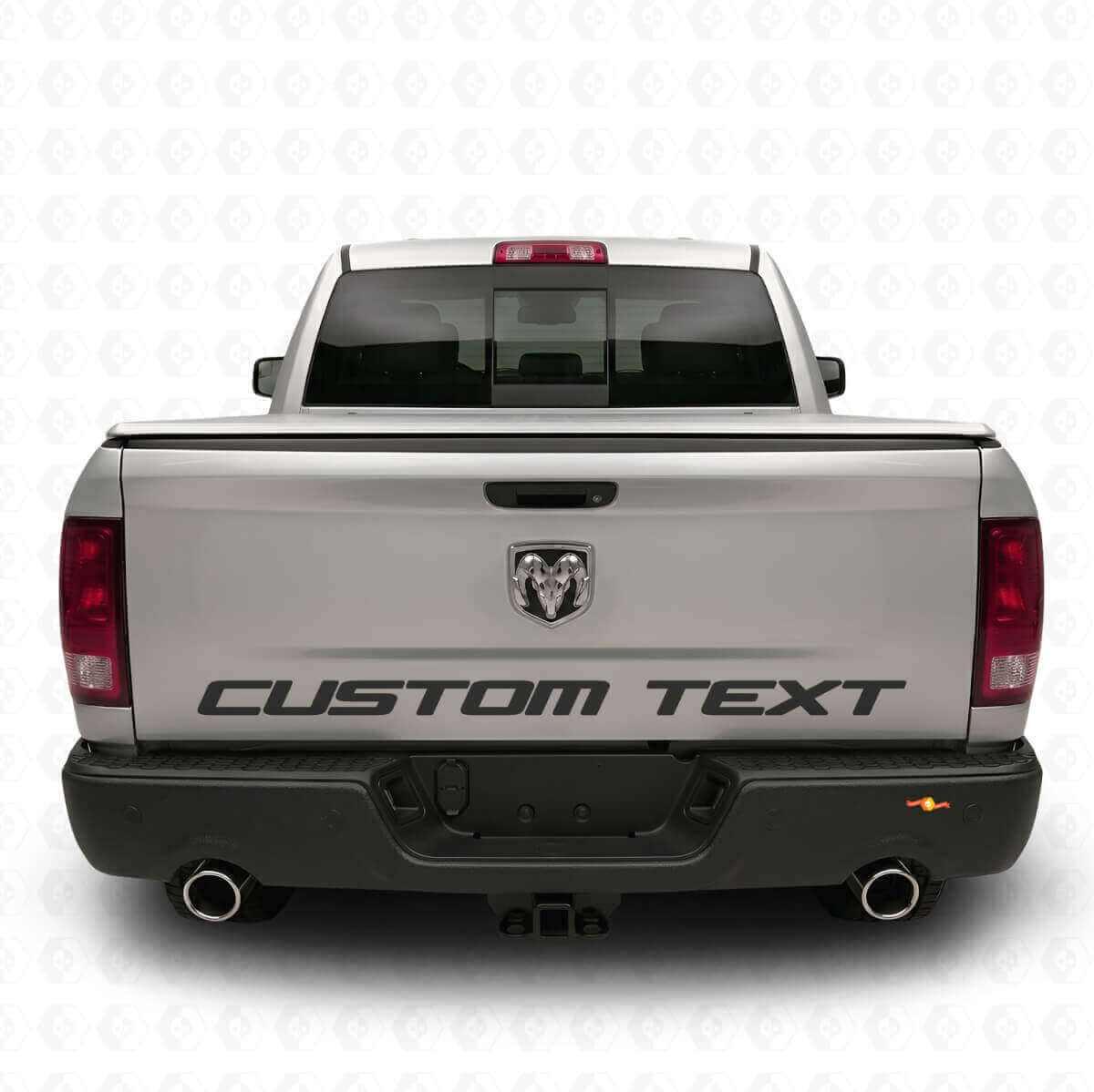 Autocollant vinyle personnalisé pour le côté et la porte arrière de Dodge Ram Power Wagon