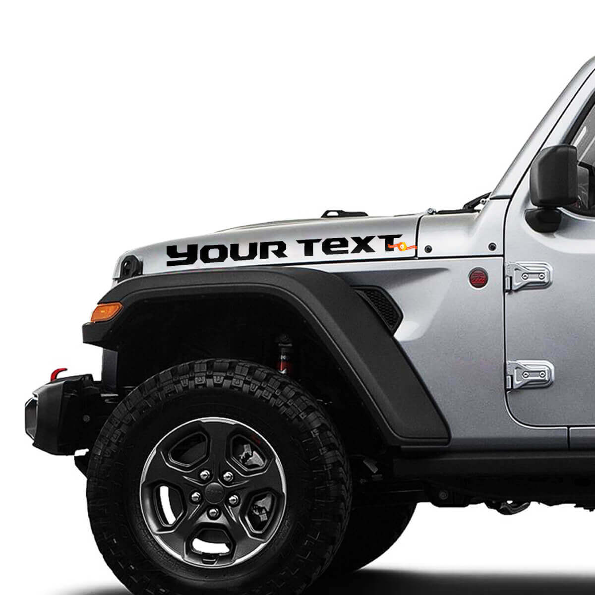 Autocollants vinyle personnalisés pour capot Jeep Gladiator JT