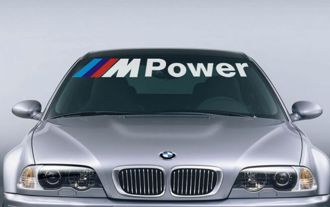 Autocollant BMW M Power M3 M5 M6 E36 E39 E46 E63 E90
