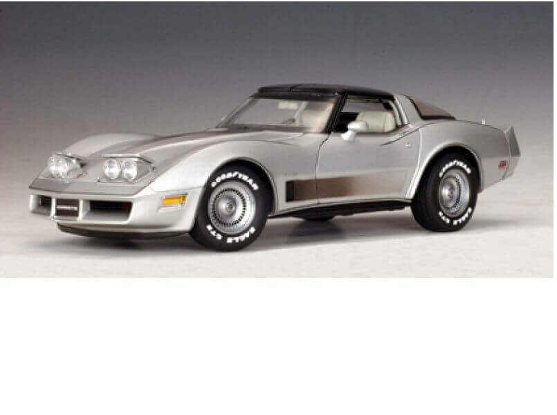 Kit d'autocollants et bandes Édition Collector pour Chevrolet Corvette 1982