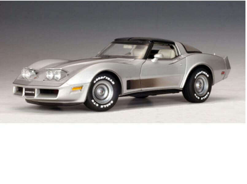 Kit d'autocollants et bandes Édition Collector pour Chevrolet Corvette 1982