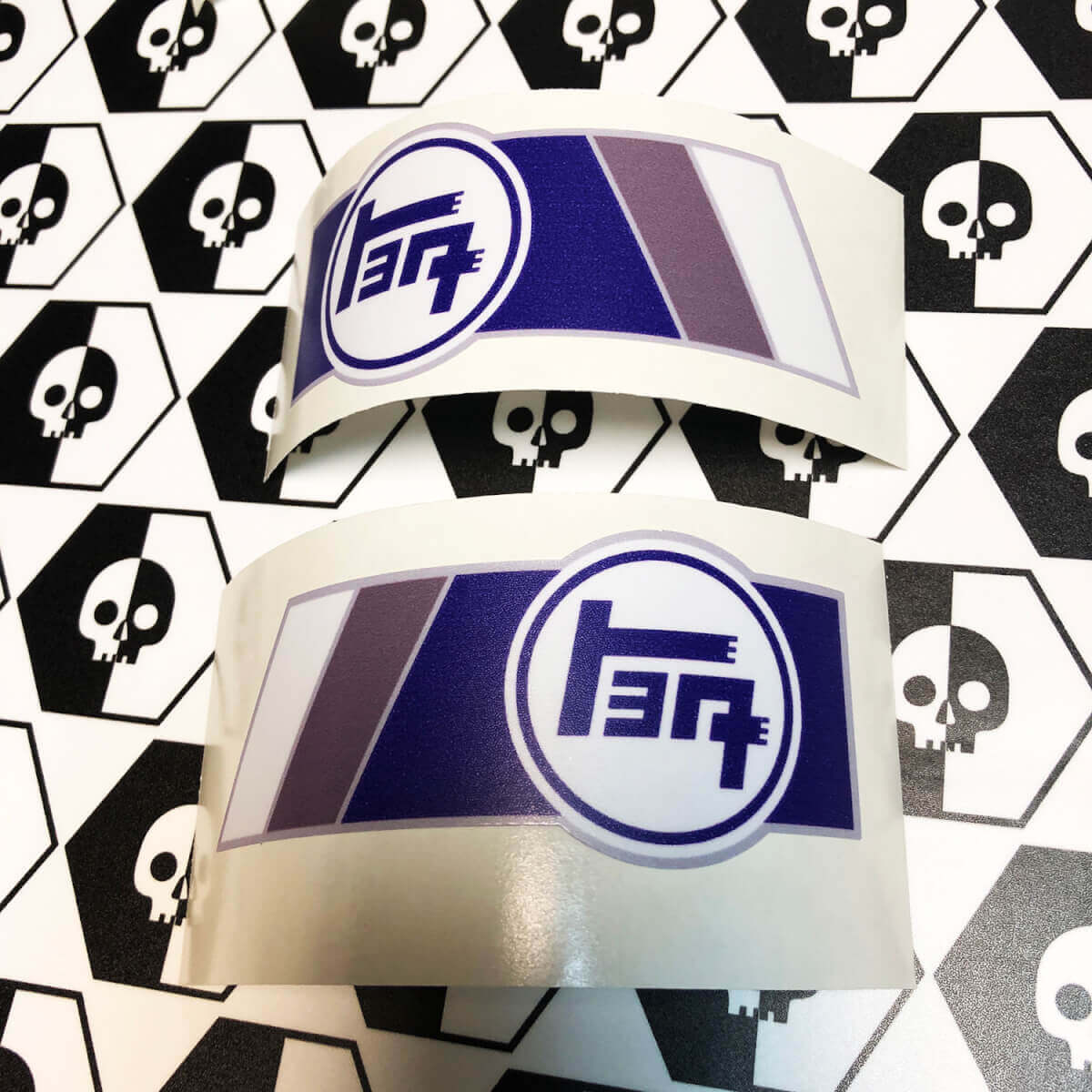 Paire d'autocollants en vinyle TRD TEQ Vintage Retro Old Style pour Toyota 4Runner Tacoma FJ Cruiser
