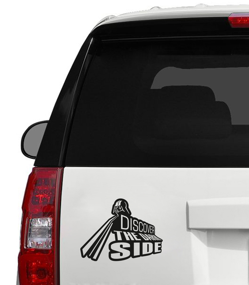 Darth Vader Star Wars Dark Side Car Window Body Laptop Vinyl Sticker Decal