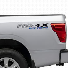 Paire de décalcomanies en vinyle latérales PRO-4X tout-terrain pour Nissan Titan_2