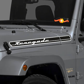 Autocollant en vinyle 2 Jeep Wrangler Renegade CJ TJ YJ JK XJ
