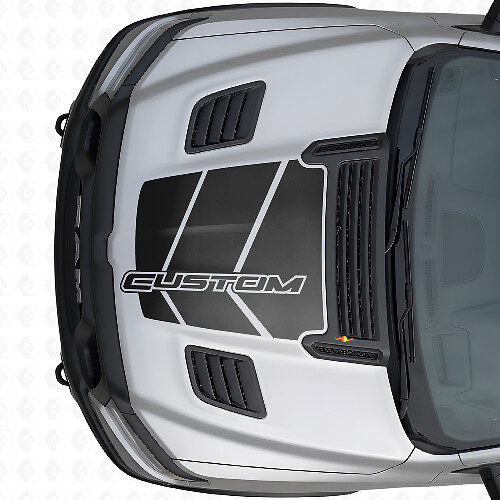 Autocollant Vinyle Personalise Clignotant Capot pour Dodge Ram