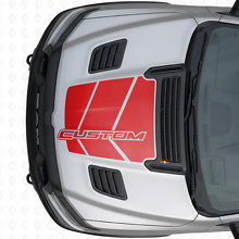 Autocollant Vinyle Personalise Clignotant Capot pour Dodge Ram_4