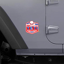 Autocollant latéral vinyle édition Yeti avec logo personnalisé pour Jeep Wrangler Rubicon_2
