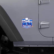 Autocollant latéral vinyle édition Yeti avec logo personnalisé pour Jeep Wrangler Rubicon_3