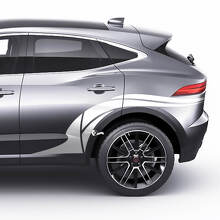 Décalque de logo graphique d'arc de roue arrière Jaguar E-Pace
 2