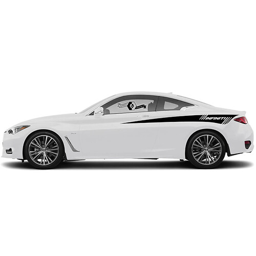 Porte de porte d'accompagnement de la porte Strip Sticker Sticker Sticker Stripe Stripe pour Infiniti G60