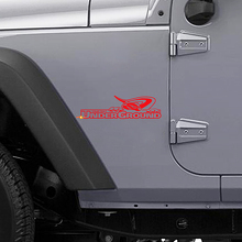 Autocollant Vinyle Latéral Personnalisé Souterrain pour Jeep Wrangler_3