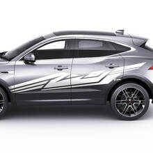 Autocollant de décalque de style géométrique pour portes latérales Jaguar E-Pace
 2