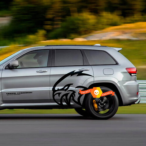 JEEP GRAND Cherokee SRT TrackHawk Side Vinyl Decal Decal Decal 2