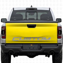 Autocollant Vinyle Personnalisé Lettre Blackout de Hayon pour Dodge Ram Rebel_6