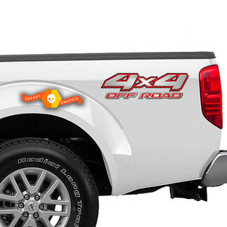 Autocollant en vinyle pour lit de camion tout-terrain 4x4 3
