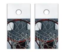 Kit d'autocollants en vinyle pour panneau de cornhole à motif de panier de basketball_2