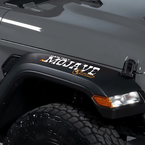 Autocollant Vinyle Style Aile Mojave pour Jeep Wrangler Rubicon