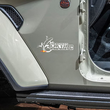 Autocollant en vinyle latéral style Mojave pour Jeep Wrangler Rubicon_2