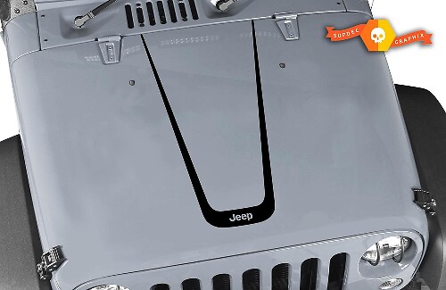 Jeep Wrangler capot CJ XJ YJ TJ vinyle autocollant autocollant