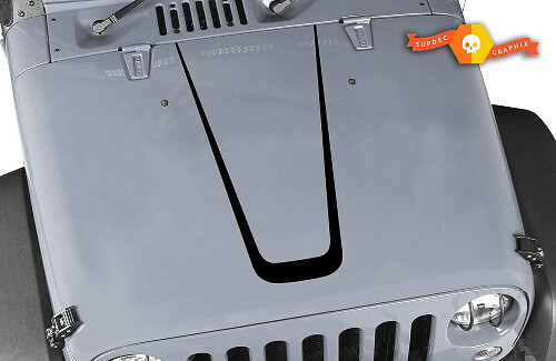 Jeep Wrangler capot CJ XJ YJ TJ vinyle autocollant autocollant