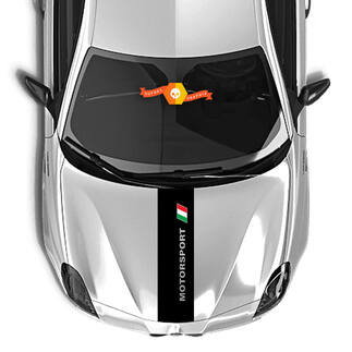 Autocollant de capot Alfa Romeo Motosport Italie 2021 Vinyl Decal Sticker
