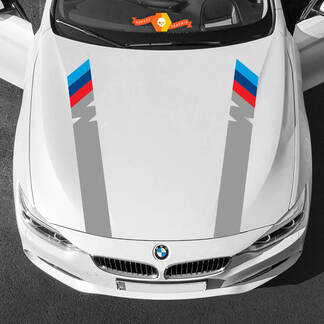 Les deux bandes de capote M Power M couleurs pour BMW toutes générations et modèles 2
