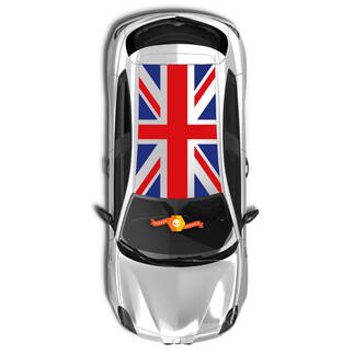 Autocollants en vinyle Alfa Romeo toit drapeau britannique Nouveau 2022
