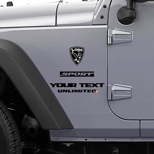 Autocollant Vinyle Aigle Royal pour Jeep Wrangler Rubicon