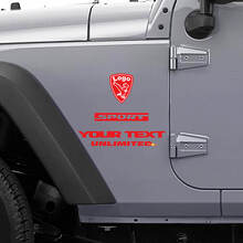 Autocollant Vinyle Aigle Royal pour Jeep Wrangler Rubicon_2