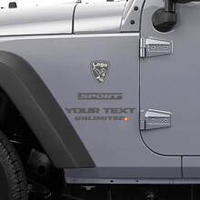 Autocollant Vinyle Aigle Royal pour Jeep Wrangler Rubicon_3