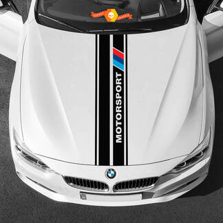 Autocollants graphiques en vinyle pour capot BMW au milieu BMW Motorsport 2022
