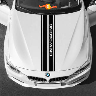 Autocollants graphiques en vinyle pour capot BMW au milieu BMW Racing 2022
