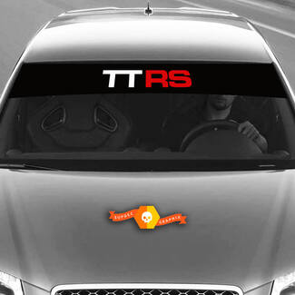 Décalcomanies en vinyle Stickers graphiques pare-brise Audi sunstrip TT RS 2022
