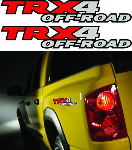 Autocollant vinyle TRX4 Off Road pour bas de caisse Dodge Dakota