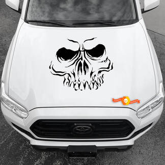 Autocollants en vinyle Autocollants graphiques Capot de voiture Big Skull 2022
