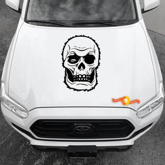 Décalcomanies en vinyle Autocollants graphiques Capot de voiture New Skull Dracula 2022
