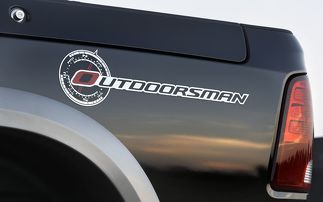 2 dodge 2013 - 2020 ram 1500 outdoorman Vinyl Stickers Autocollants