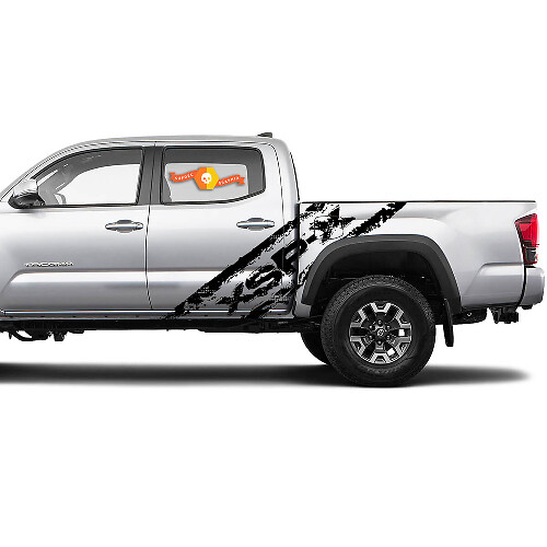 Kit de Stickers Latéraux Style Vieilli XSP-X pour Toyota Tacoma