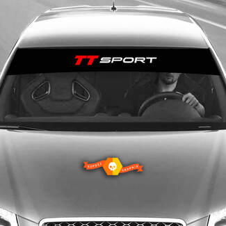 Décalcomanies en vinyle Stickers graphiques pare-brise TT Sport Audi sunstrip Racing 2022
