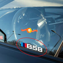 Autocollants latéraux en vinyle style M pour BMW B58_2